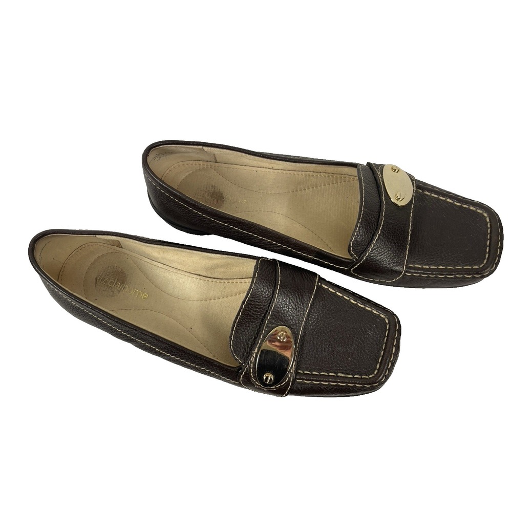 Lize Claiborn Women's Arapahoe Loafer flats in size 8 1/2 Dark Academia Preppy